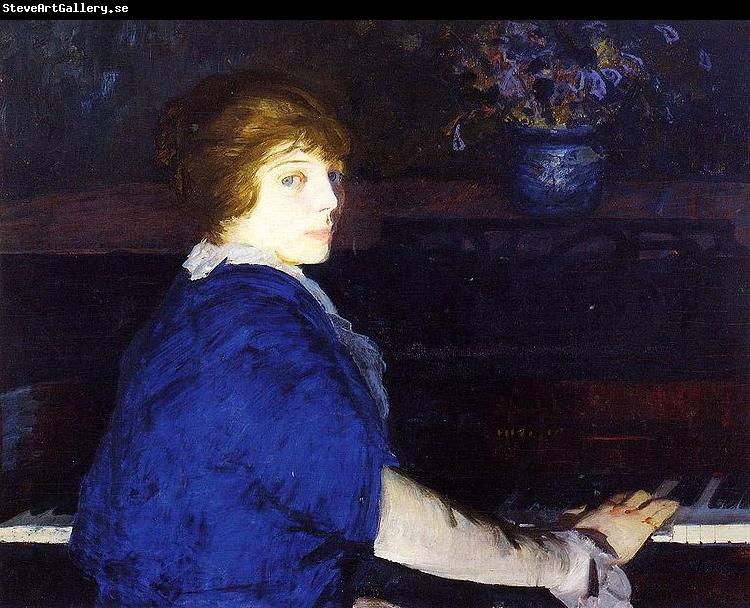 George Wesley Bellows Emma at the Piano